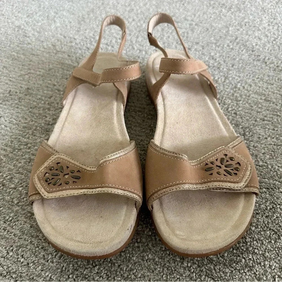 Dansko Womens Blythe Leather Open Toe Casual‎ Slingback Sandals Size 42 - Picture 2 of 7